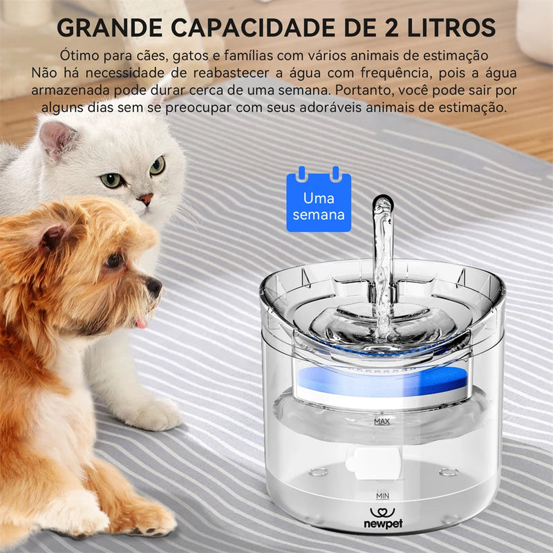 Fonte de Água Automática: Estilo e Hidratação Perfeitos para Seu Pet