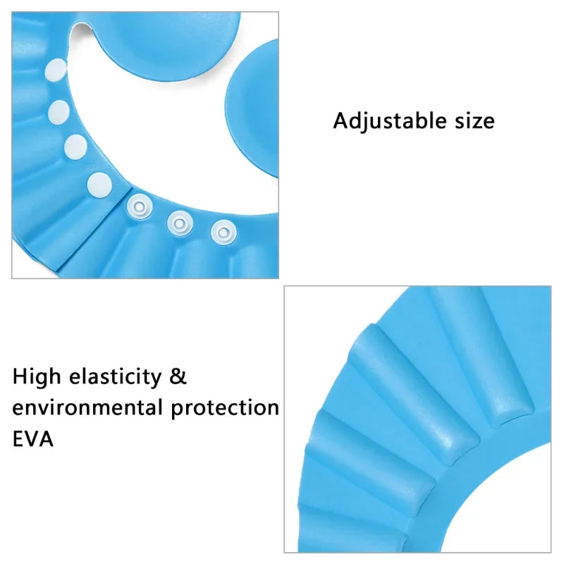 Touca de Banho para Bebês - Proteção e Conforto