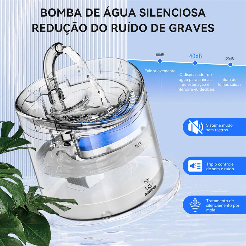 Fonte de Água Automática: Estilo e Hidratação Perfeitos para Seu Pet