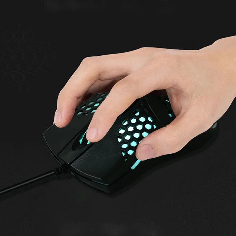 Mouse Gamer KPMU010: Precisão, Conforto e Iluminação RGB!